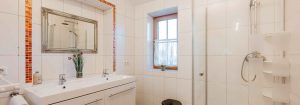 Ferienhaus-19-Badezimmer-Dusche-Feriendorf-Ulrichsgrün_Waldmünchen