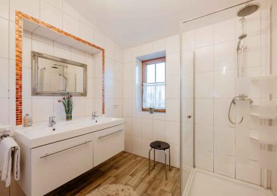 Ferienhaus-19-Badezimmer-Dusche-Feriendorf-Ulrichsgrün_Waldmünchen